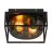 Nordlux Griffin Ceiling Light Aluminium Black | Suitable for E27