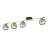 Emibig Ceiling Light Monza Steel Black | Suitable for 4x E14 - Max 10W