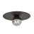 Emibig Ceiling Light Solar Steel Black | Suitable for 1x E14 - Max 10W