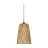 Good&Mojo Pendant Kalimantan Bamboo Black S | Suitable for 1x E27 