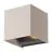 D'Lite Wall Light Elingen Aluminium Beige Up & Down 4.9W 480lm - 830 Warm White | IP65