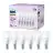 Multipack 6x Philips Bulb LED E14 Pear Frosted 5W 470lm - 827 Extra Warm White