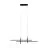 Eglo Pendant Trepilia Aluminium Steel Black 20W 2500lm - 830 Warm White | IP20