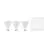 Multipack 3x Eglo LED Spot GU10 4.9W 420lm - 827-865 Tunable White + RGB | Zigbee Dimmable - Replaces 40W