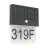Eglo Wall Light Conettimara Black 6W 700lm - 830 Warm White | IP44 - Light Sensor