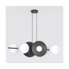 Emibig Pendant Volum Steel Black | Suitable for 6x G9 - Max 8W